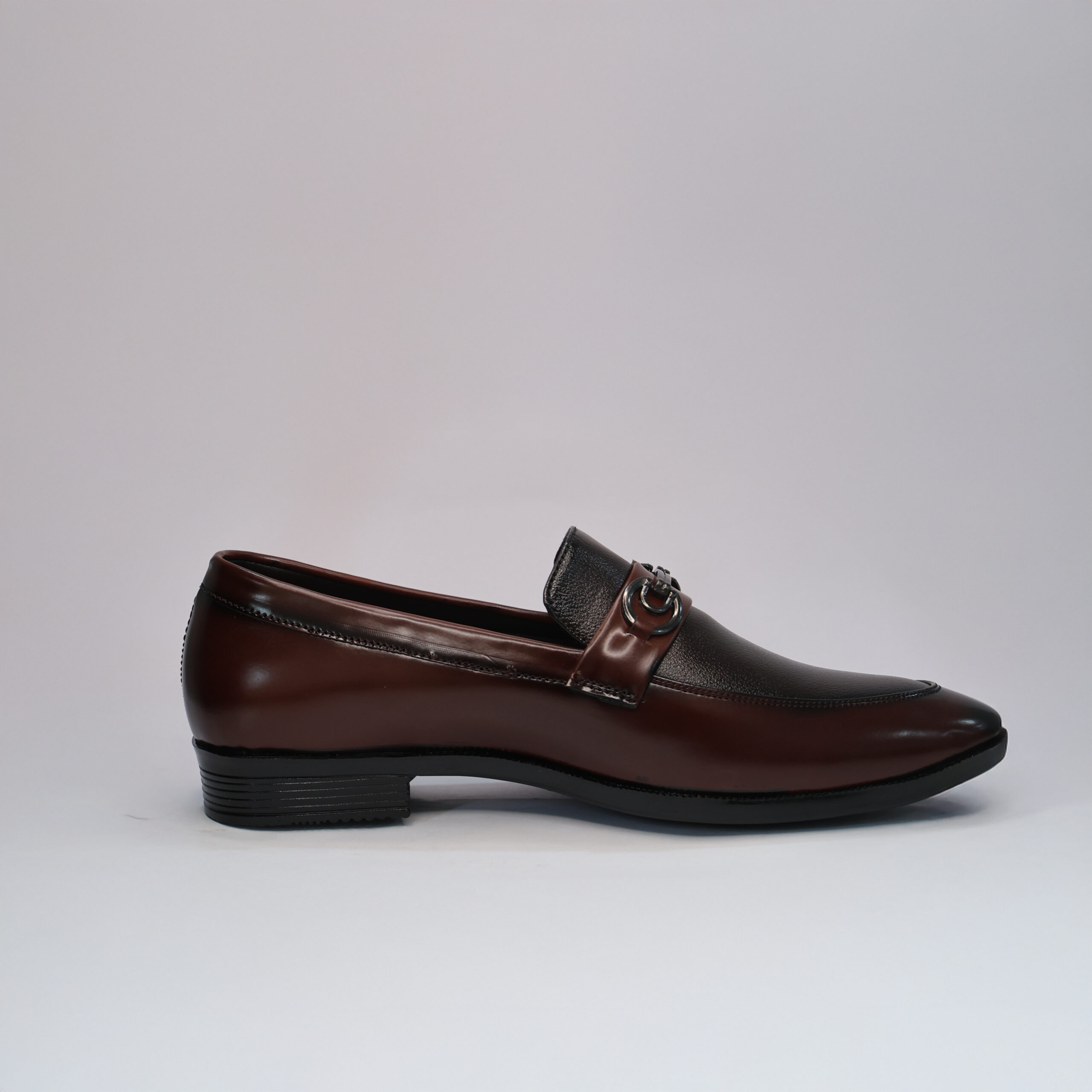 R6II0010 Dual-Tone Slip-On Loafers | Comfortable Formal & Party Wear Shoes | Cushioned Insole | UK 6–9 - Image 3