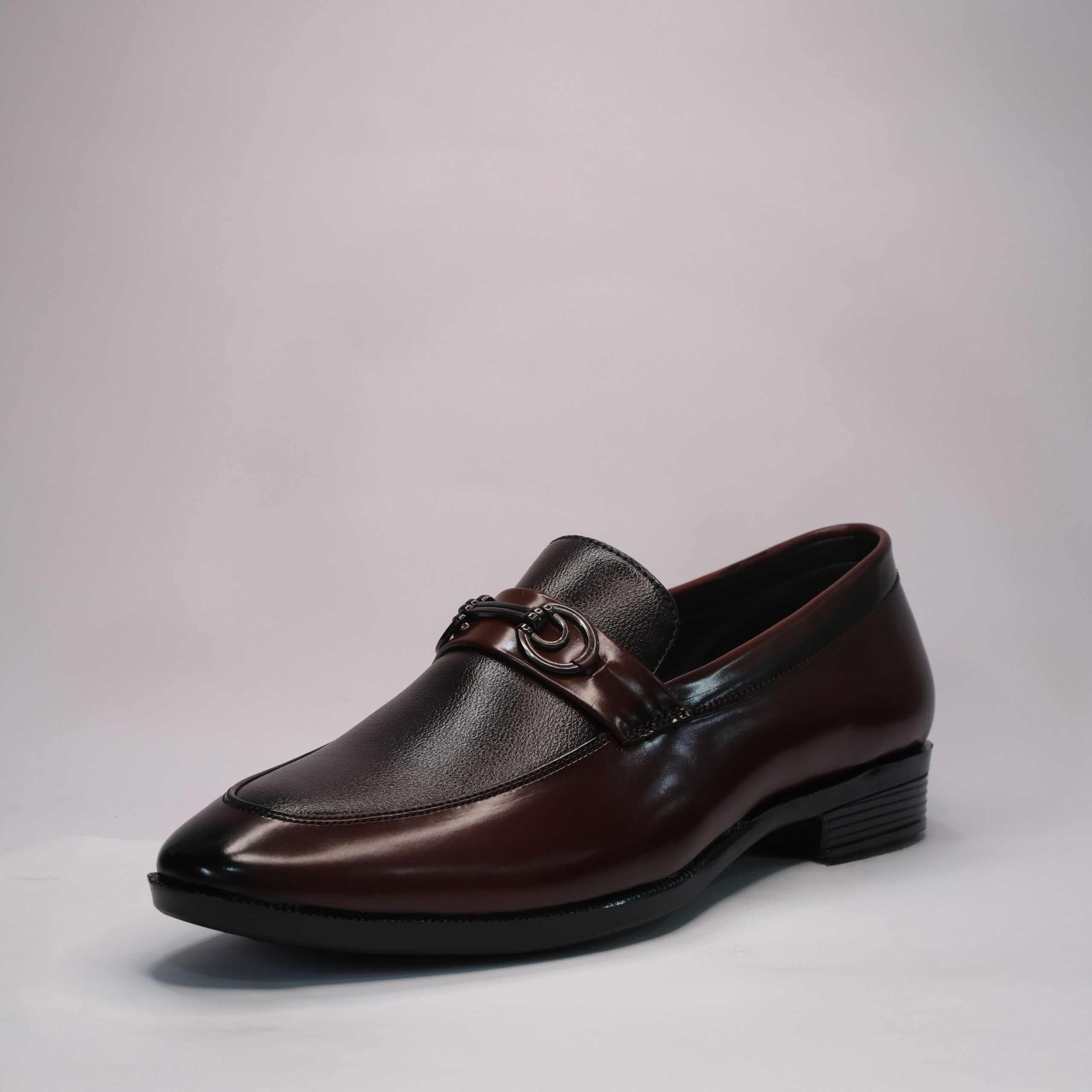 R6II0021 Dual-Tone Slip-On Loafers | Comfortable Formal & Party Wear Shoes | Cushioned Insole | UK 6–9 - Image 5